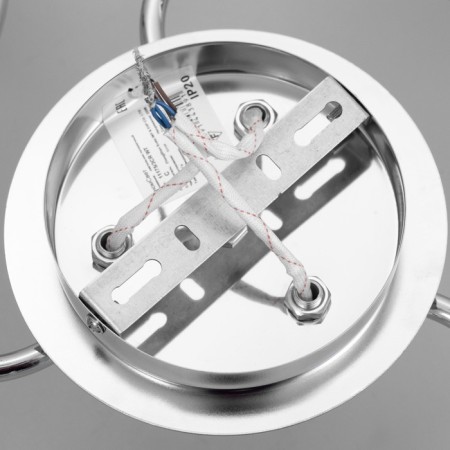 Jil chandelier 3x60W E27 chrome 58x58x22cm-8