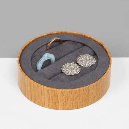 Circle Circle stand, 4 stripes, 11 × 11 × 3.5 cm, color gray color-3