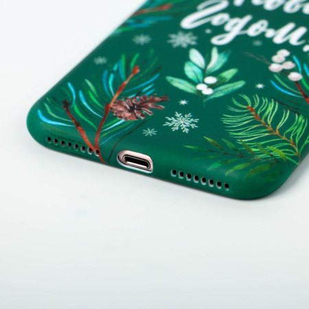 Case for the phone New Year's "branches", on the iPhone 7.8 Plus-1
