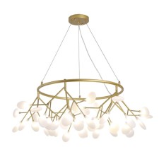 Suspended chandelier Arte Lamp Candy A7272SP-45GO, G4, 45x3 W, 102x102x33 cm, golden