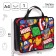 Plastic folder with A4 handles, on lightning, 75x330x260 mm, Avengers