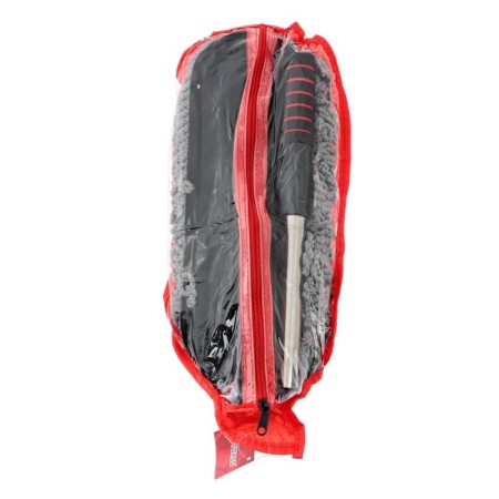 Torso brush for dust removal, 72 cm, microfiber, telescopic pen, gray-3