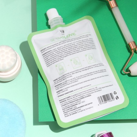 Oxygen bubble face mask "Aloe Vera" 110 g-1