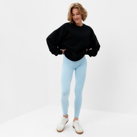 Jumper (sweatshirt) Women's Minaku: Casual Collection Black Color, Rr. 48-1