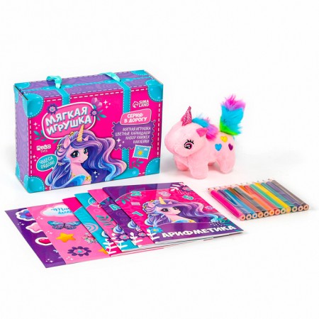 Set with a soft toy "Unicorn", 8 items-15
