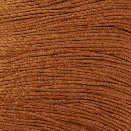 A set of thread muline No. 909, 8 ± 1 m, 6 pcs, the color is light brown