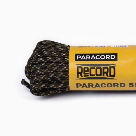 Paracord 550, nylon, forest camouflage, d - 4 mm, 10 m-2
