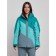 Ski jacket female, size 56, dark green color