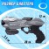 Power Gun blaster, shoots soft bullets, mix color