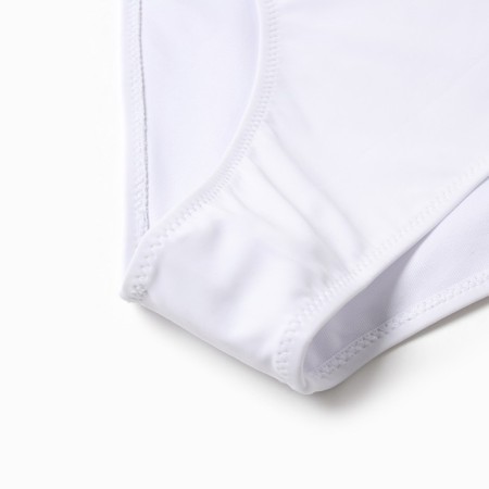 Swimsuit Asseting female plain minaku color white, size 42-6