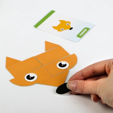 Developing head game “Tangram. I know the world ", 3+-5