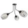 Svetogor chandelier "Age" 3x60W E27 black