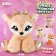 New Year's soft toy "Deer", 20 x 17 cm, for the New Year