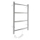 Robin electric heated towel rail, 400x600 mm, 4 crossbars