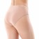 Panties female slips, beige color, size 52-54 (2xl)