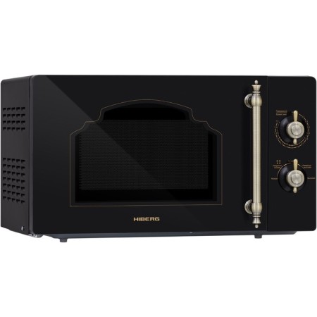 Microwave oven Hiberg VM-4288 BR, 700 watts, 20 l, black color-4