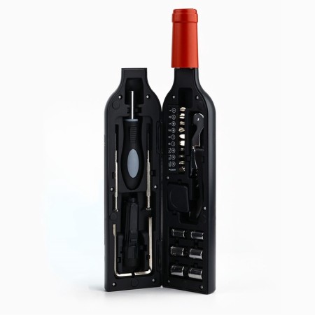 Gift set of tools of a bottle "Real man", 23 items-7