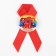 Icon with the tape "I am a first grader", d = 4.5 cm