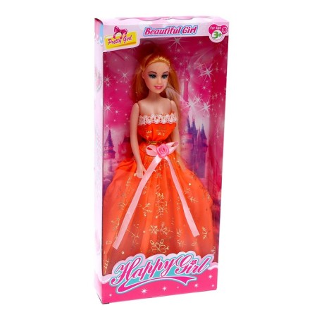 Model doll "Arina" in a dress, mix-8