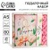 Gift set: A5.80 Diary and soap petals "Tulips on March 8"