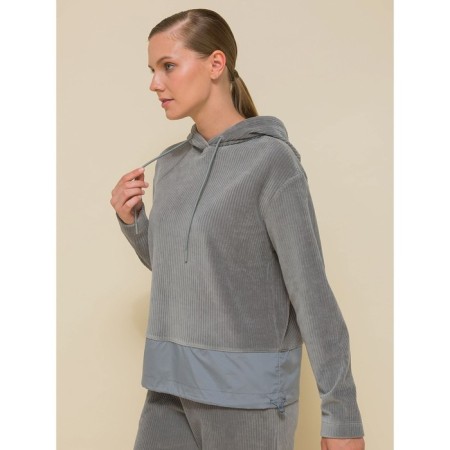 Female sweatshirt, size 42, gray color-3