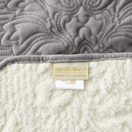 Vivaldi bedspread, size 220x240 cm, color Stone-7