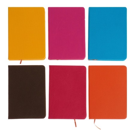 Deliciper of Leduced A6, 120 sheets in a ruler, PVC cover, mix