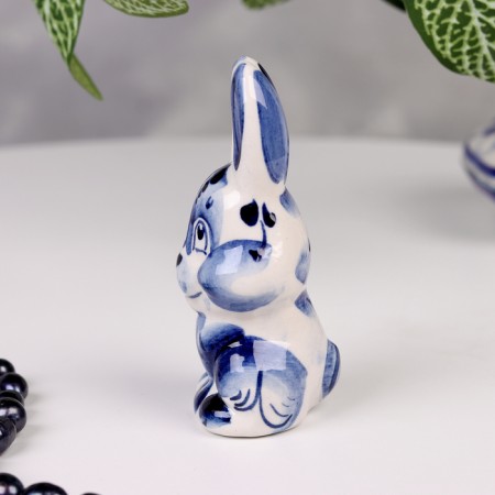 Souvenir "Hare Stepashka", Gzhel-1