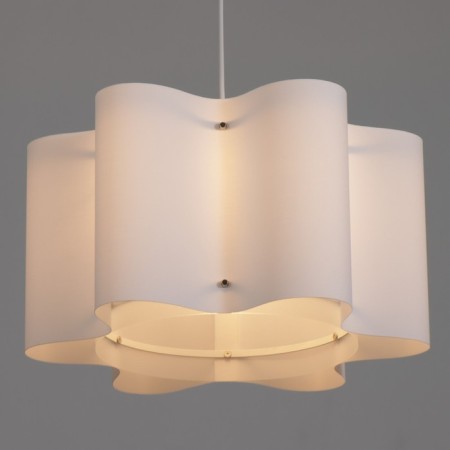 Lamp Bayerlux "Laura" E27 15W white 42x42x22.5-122 cm-2