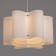Lamp Bayerlux "Laura" E27 15W white 42x42x22.5-122 cm