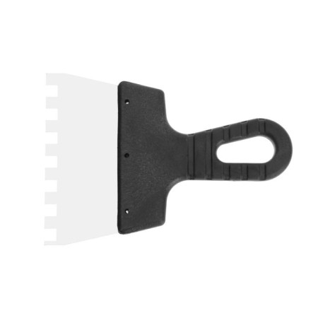 Rolling spatula, 150 mm, tooth 10 mm, stainless steel-1