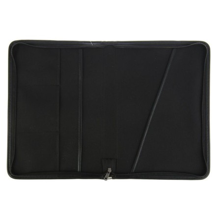 Business folder, artificial leather, 375 x 260 x 40 mm, Light Black 6l33-3