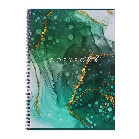 A4 notebook on the crest 60l gran marble green, regional cards, OFSET block