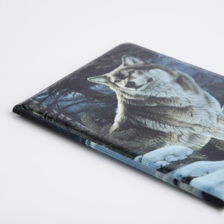 Passport cover, gray color-3