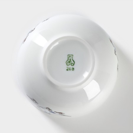 Porcelain Porcelain "geese", 330 ml, d = 11 cm, mix-3