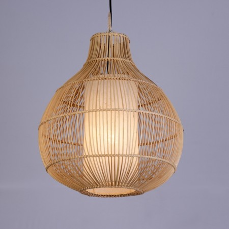 Ceiling Lamp from the rattan "Dian" 1x120W, E27, 40x40x50 cm-2