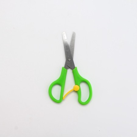 Baby scissors 13 cm, safe, with a latch "beaks byaki"-1