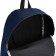 Youth backpack with lightning, external pocket, blue color
