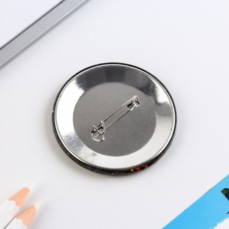 Setting icon "February 23", tank, d = 5.6 cm-2