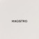 Porcelain porcelain pantry Magistro "Etude", D = 15 cm, white color