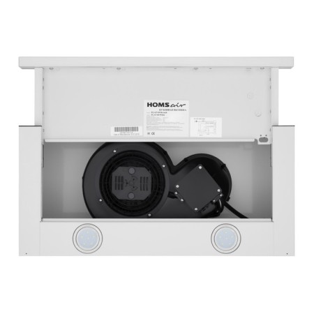 Hax Homsair Flat 60, built -in, 520 m3/h, 2 speeds, 60 cm, white-13