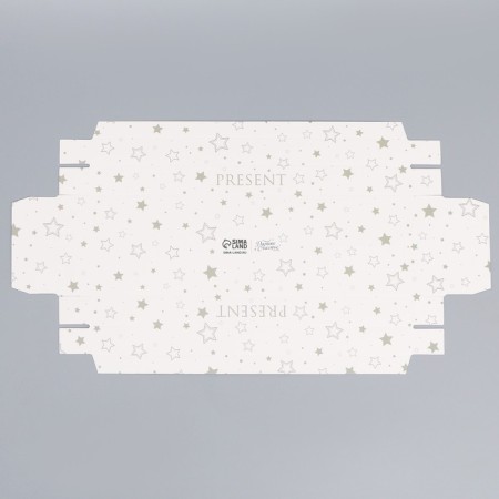 Confectionery box for mousse cakes "Stars", 27 x 8.6 x 6.5 cm-5