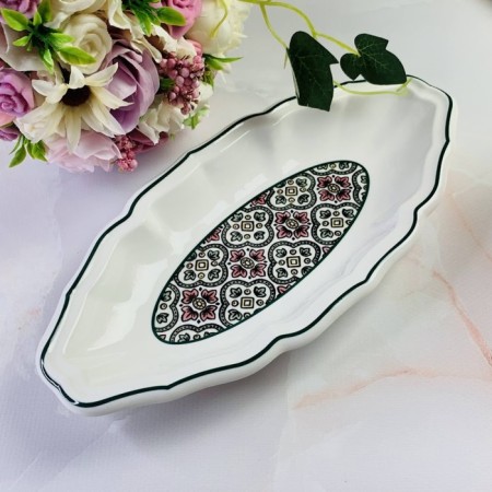 Oval dish Lenardi "Daria", size 27x13 cm-1