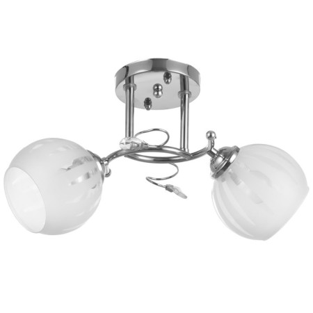 Elani 2HE27 40W chrome 30x22x16 cm Bayerlux