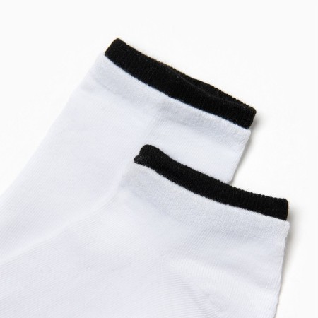 Women's socks, white/black color, size 38-41-1