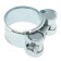 The clamp zein English, diameter 26-28 mm, width 18 mm, galvanized
