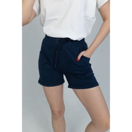 Women's shorts ise, size 46 cm, blue color