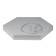LED LED Geometria Hexagon 38W 4000K 4000 LEP IP40 60x60x8 White