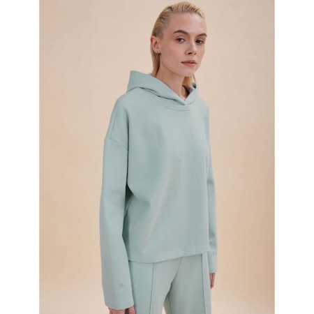 Female hoodies, size s, color menthol-1