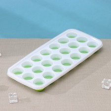 Form for ice and chocolate with a lid of a share, 26 × 12 × 2.5 cm, 21 cells (3 × 3 × 2 cm), color mix